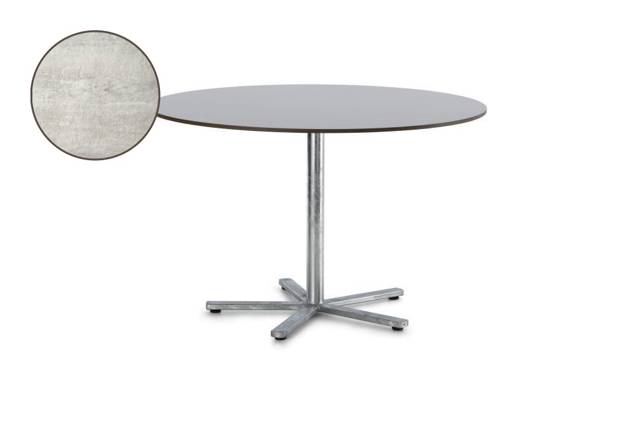 Stockholm Gartentisch klappbar Stahl Ø 120 cm