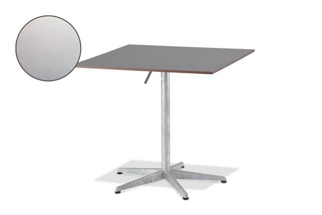 Tempo Gartentisch klappbar Stahl 90x90 cm