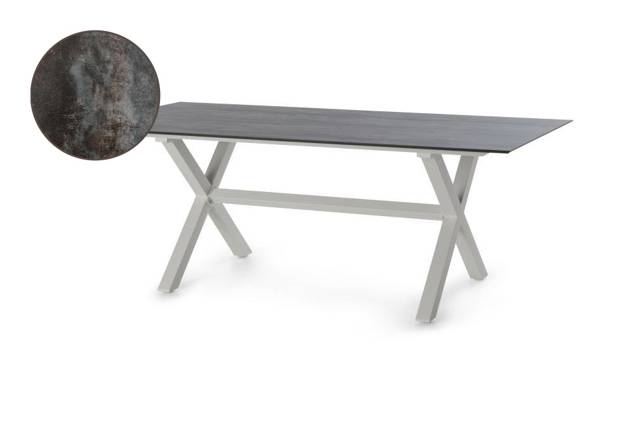 Xenia Gartentisch Aluminium 200x100 cm