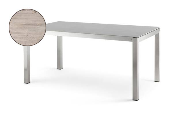 Kos Gartentisch ausziehbar Edelstahl 160/210/260x90 cm