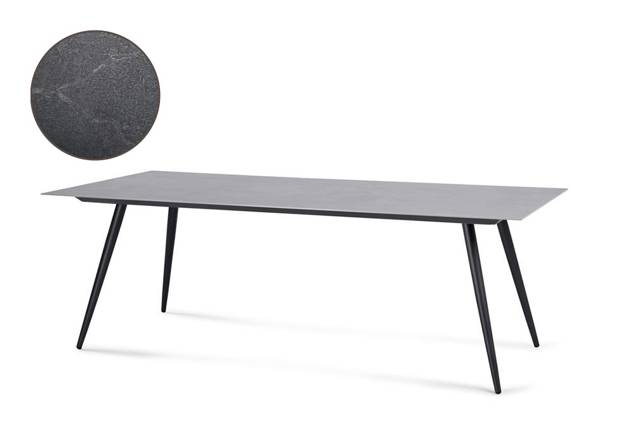 Kapstadt Table de jardin aluminium 180x90 cm