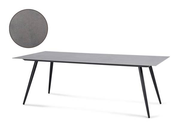 Kapstadt Gartentisch Aluminium 220x100 cm