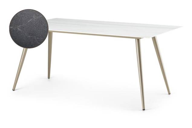 Kapstadt Table de jardin aluminium 160x90 cm