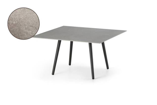 Kapstadt Loungetisch Aluminium 70x70 cm