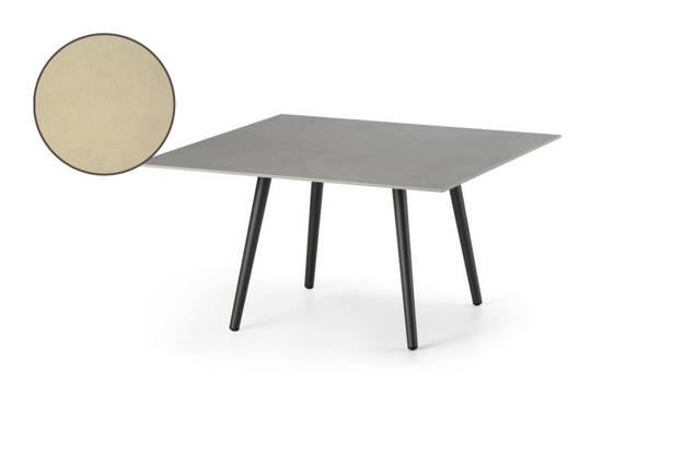 Kapstadt Loungetisch Aluminium 80x80 cm