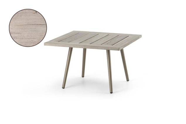 Kapstadt Loungetisch Aluminium Ø 80 cm