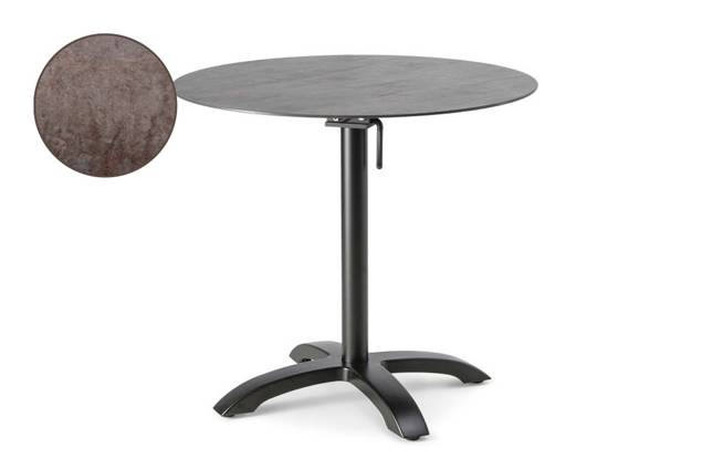 Trento II Gartentisch klappbar Aluminium 70x70 cm