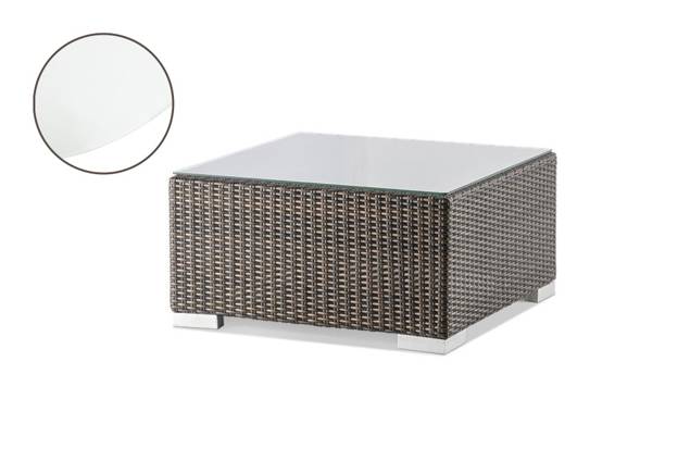 Reviera Cube II Loungetisch Rattan 59x61 cm