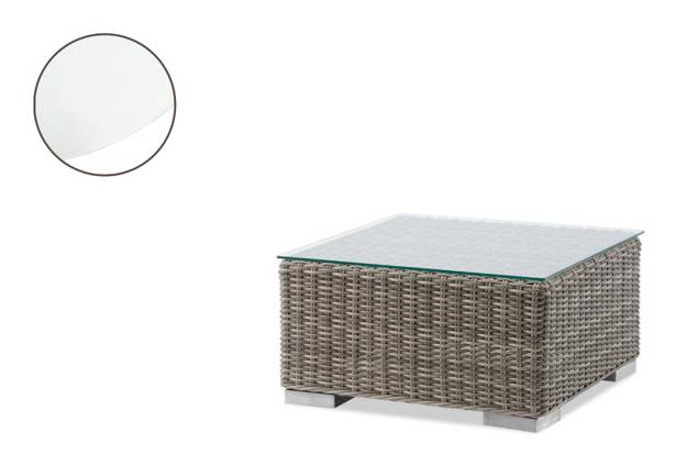 Reviera Cube II Loungetisch Rattan 59x61 cm