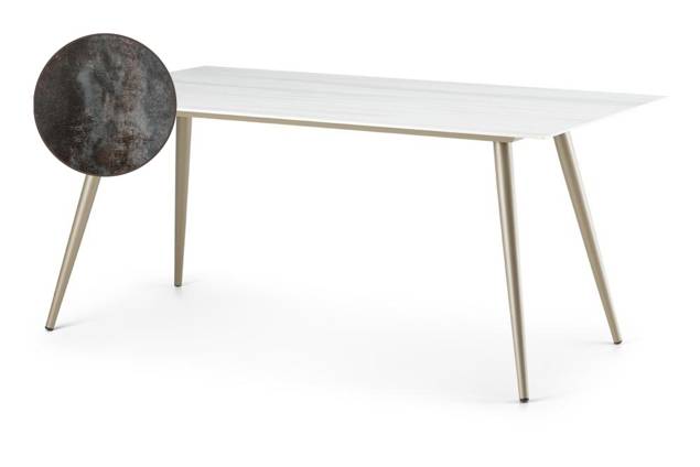 Kapstadt Gartentisch Aluminium 160x90 cm