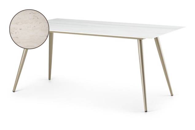 Kapstadt Gartentisch Aluminium 160x90 cm