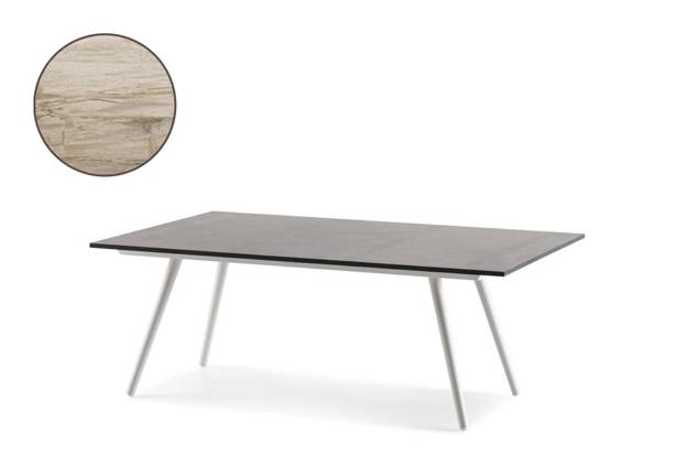 Kapstadt Loungetisch Aluminium 120x70 cm