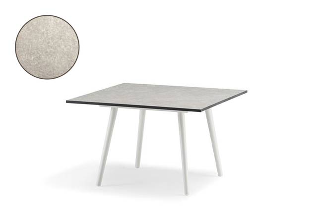 Kapstadt Loungetisch Aluminium 70x70 cm