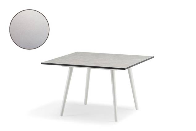 Kapstadt Loungetisch Aluminium Ø 80 cm