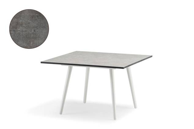 Kapstadt Loungetisch Aluminium Ø 80 cm