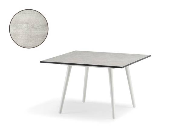 Kapstadt Loungetisch Aluminium Ø 80 cm