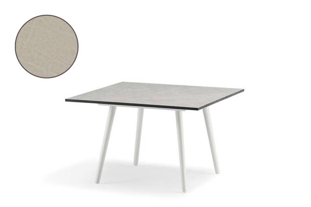 Kapstadt Loungetisch Aluminium Ø 80 cm