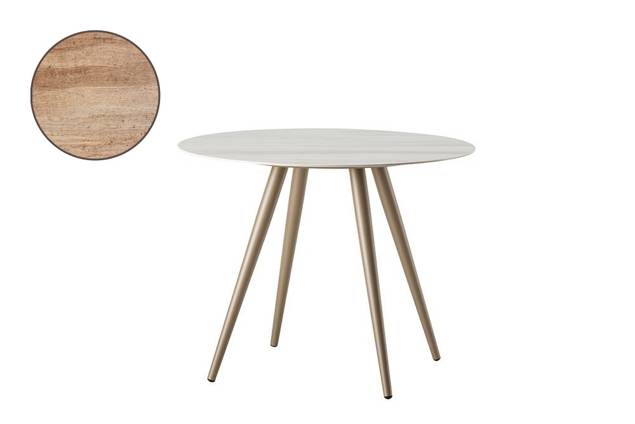 Kapstadt Gartentisch Aluminium Ø 80 cm