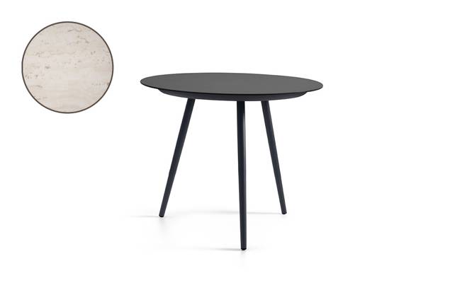 Kapstadt Table de jardin aluminium Ø 70 cm