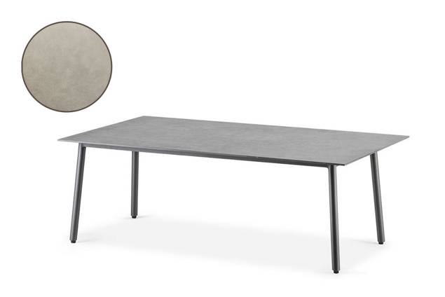 Palma Loungetisch Aluminium 130x80 cm