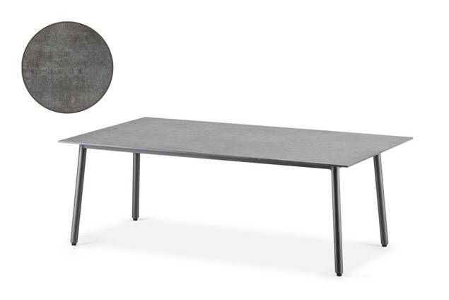 Palma Loungetisch Aluminium 120x80 cm