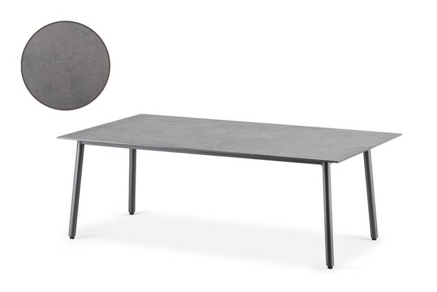 Palma Loungetisch Aluminium 130x80 cm