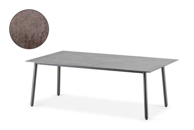 Palma Loungetisch Aluminium 120x70 cm