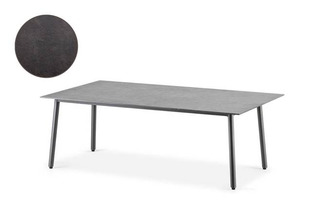 Palma Loungetisch Aluminium 120x80 cm