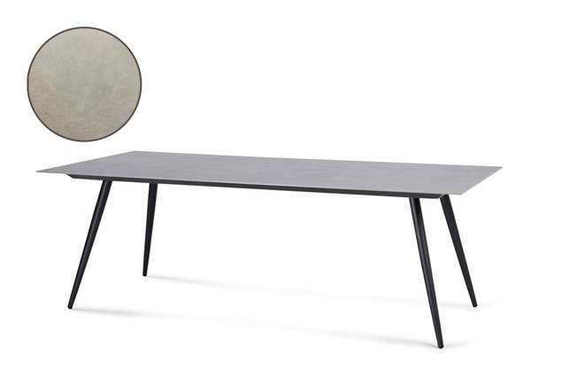 Kapstadt Table de jardin aluminium 80x80 cm
