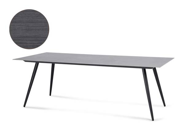 Kapstadt Table de jardin aluminium 90x90 cm