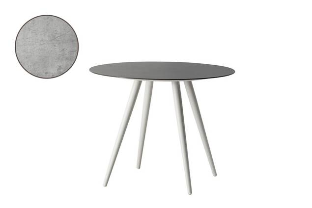 Kapstadt Table de jardin aluminium Ø 70 cm
