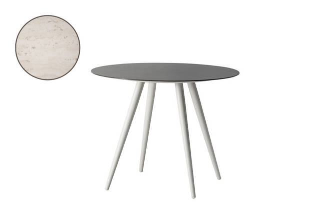 Kapstadt Table de jardin aluminium Ø 70 cm