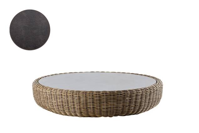 Siena Loungetisch Rattan Ø 120 cm