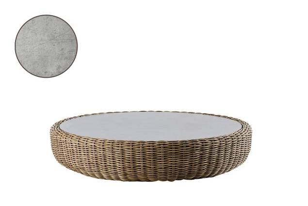 Siena Loungetisch Rattan Ø 120 cm