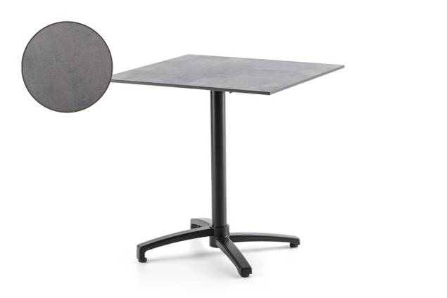 Brixen Table de jardin aluminium Ø 70 cm