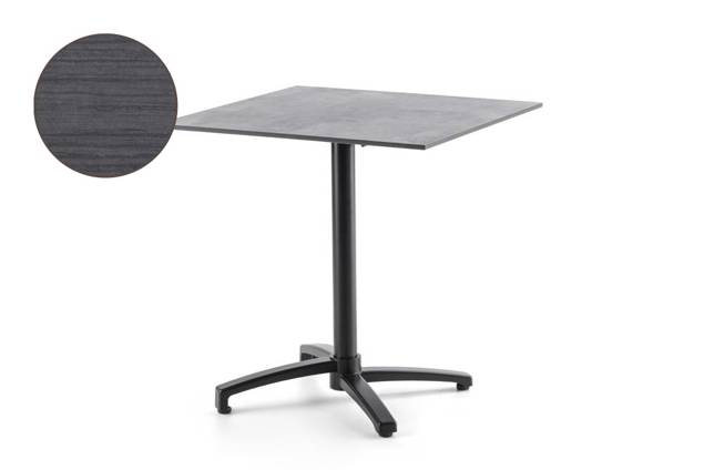 Brixen Gartentisch Aluminium 70x70 cm