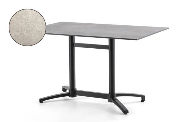 Brixen Gartentisch Aluminium 120x70 cm