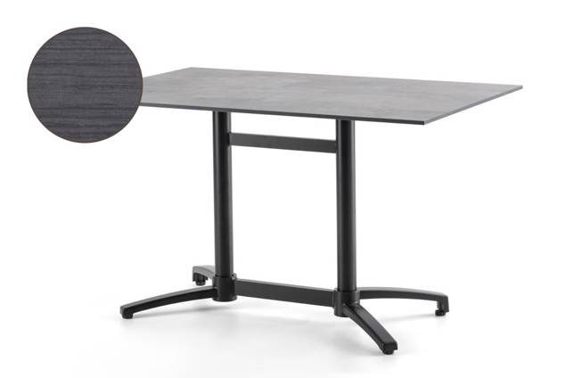 Brixen Gartentisch Aluminium 120x70 cm