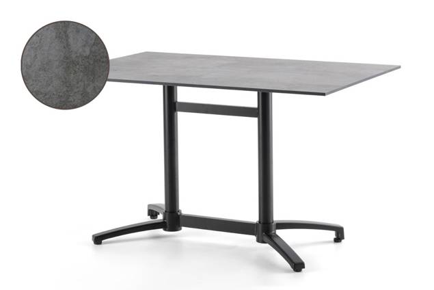 Brixen Gartentisch Aluminium 130x80 cm