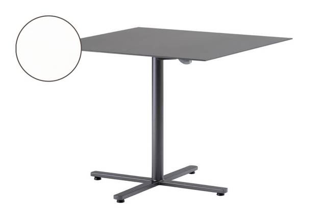 Stockholm Gartentisch klappbar Stahl Ø 80 cm