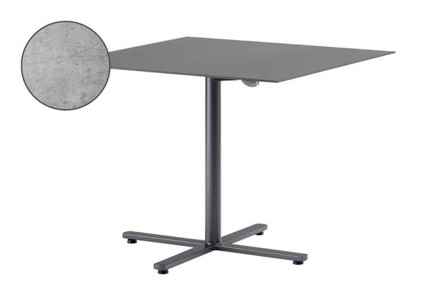 Stockholm Gartentisch klappbar Stahl Ø 70 cm