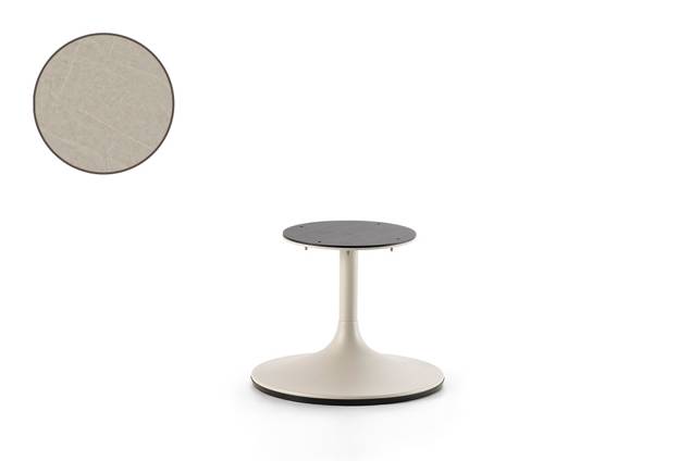 Ontario Loungetisch rund Edelstahl Ø 46 cm