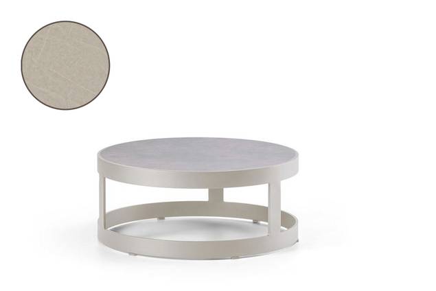 Lucca Loungetisch Aluminium Ø 60 cm