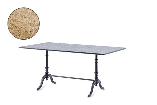 Nostalgie Gartentisch Stahlguss 180x107 cm