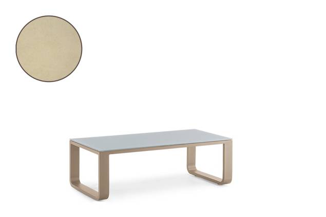 Split Loungetisch Aluminium 120x60 cm