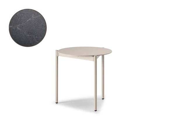 Taormina Loungetisch rund Aluminium Ø 45 cm