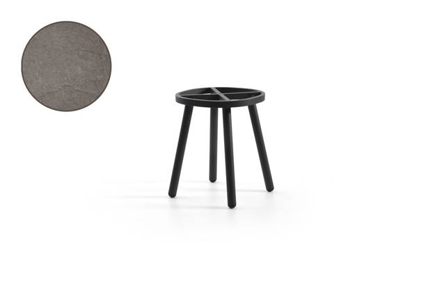 Santiago Loungetisch Aluminium Ø 60 cm