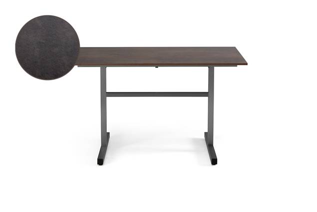 Dublin Gartentisch klappbar Edelstahl 120x80 cm