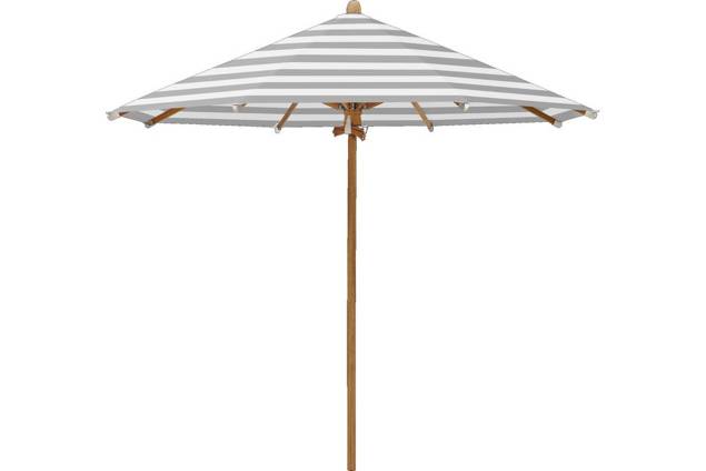TEAKWOOD Parasol Glatz rond Ø 300 cm