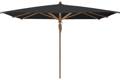 TEAKWOOD Parasol Glatz carrée 330 x 330 cm